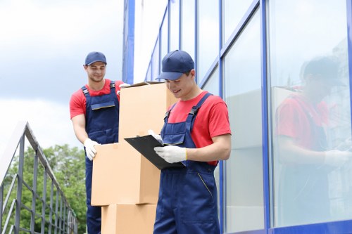 Packing and protecting household items for a Docklands house move