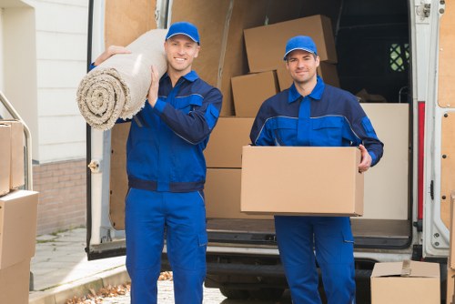 Packing and labelling service for a Docklands office relocation