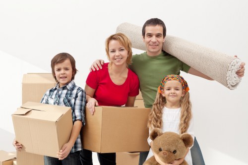 Moving truck support for Docklands office and commercial relocations