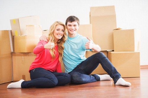 Professional packing supplies and boxes for Docklands moves