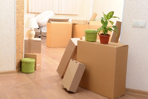 Docklands residential building access and moving preparation